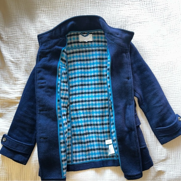 Vintage Old Navy Navy Blue Pea Coat - Picture 3 of 5
